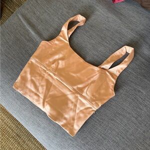 Wilfred satin bustier top